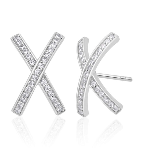 Jewelry Earrings X Letter Diamond Earrings For Teen Girls Minimalist  Piercing Studs Trendy Earrings Accessories for Women - Walmart.com